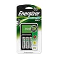 Pikkukuva 1 / 3: Laturi + ladattavat paristot Energizer Maxi Charger AA AAA HR6 (4 osaa)