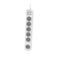 Miniatyrbillede 1 af 2: Stikdåse - 6 udtag med kontakt Philips CHP2164W/62 (1,5 m)