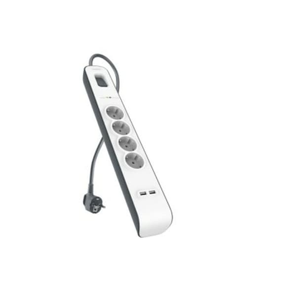 4-pistokkeinen jakorasia virtakytkimellä Belkin BSV401CA2M (2 m)