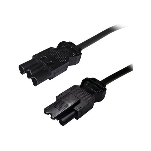 DELTACO GST18 uros - GST18 naaras, maadoitettu, 0,3m, musta