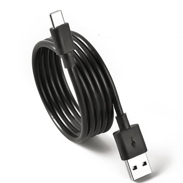 INF Type-C dobbeltskjermet datakabel 0,8 m (2-pack) 0