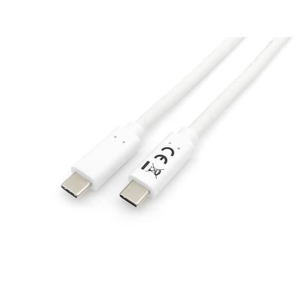 UTRUSTNING 128361 USB-KABEL 1 M USB 3.2 GEN 1 (3.1 GEN 1) USB C VIT