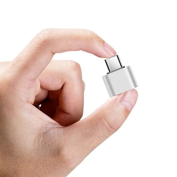 USB C-adapter - MacBook - Hane till Hona - 480 Mbps - Silver - USB 2.0