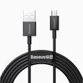 Miniatyrbild 2 av 4: BASEUS SUPERIOR USB-KABEL 2 M USB 2.0 USB A MICRO-USB A WHITE (CAMYS-A
