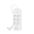 Pikkukuva 2 / 5: Jatkorasia - 6 pistoketta kytkimellä Belkin Connect SRB002VF2M Valkoinen