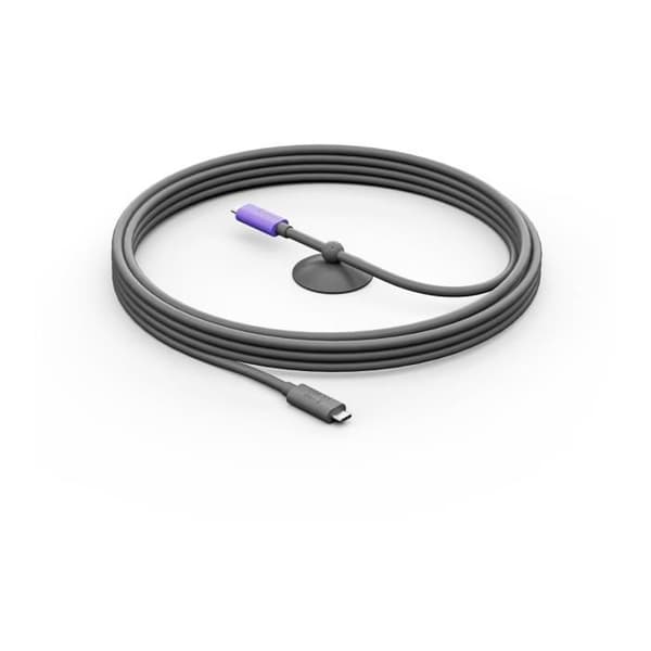 USB-kabel - Logitech - 24 pins USB-C - USB 3.1 Gen 2 - 5 m - Svart