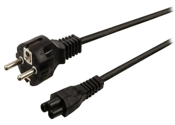 DELL nätsladd, 3 stift, EURO MICKEY MOUSE-KABEL...