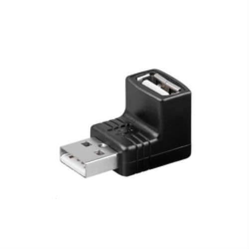 ADAPTER USB A - A 90Ø M-F MICROCONNECT USBAMAFA
