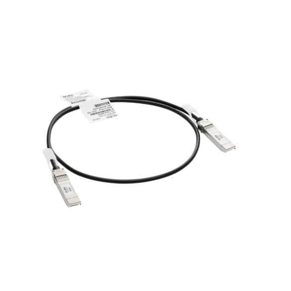Fiberoptisk kabel - ARUBA - R9D19A - 1 m - SFP+ - Dataöverföring med 10 Gbit/s