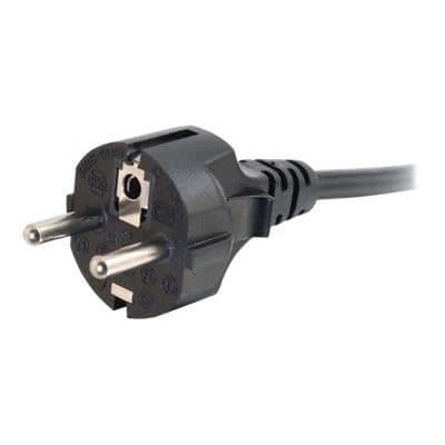 Universal strömkabel - Cables to Go - 88547 - 10 m - Svart - Gjuten