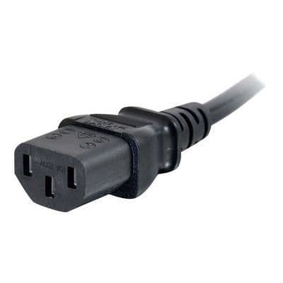 Universal strömkabel - Cables to Go - 88547 - 10 m - Svart - Gjuten