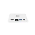 Miniatyrbild 3 av 5: DICOTA USB-C bärbar dockningsstation 4-i-1 med HDMI - USB-C - HDMI