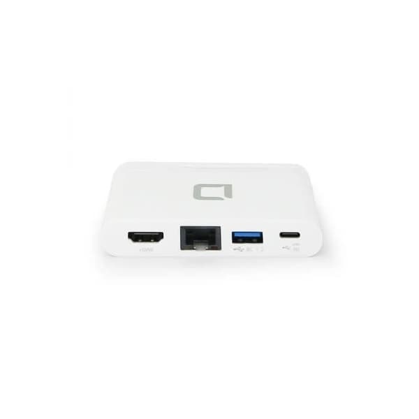 DICOTA USB-C bärbar dockningsstation 4-i-1 med HDMI - USB-C - HDMI