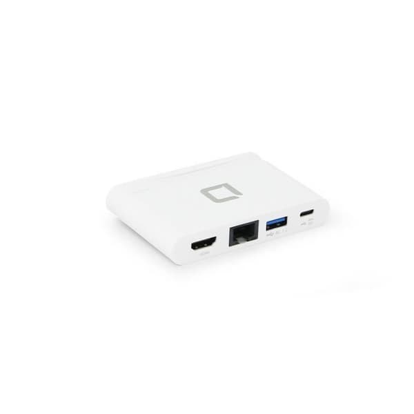 DICOTA USB-C bärbar dockningsstation 4-i-1 med HDMI - USB-C - HDMI