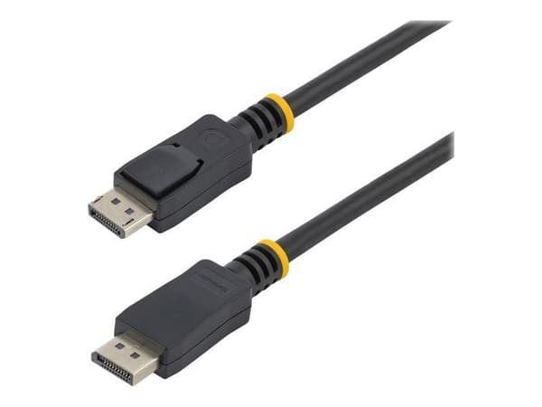 DisplayPort-kabel Hane till Hane - STARTECH - 7m - Skärmad - Låsmekanism - Svart