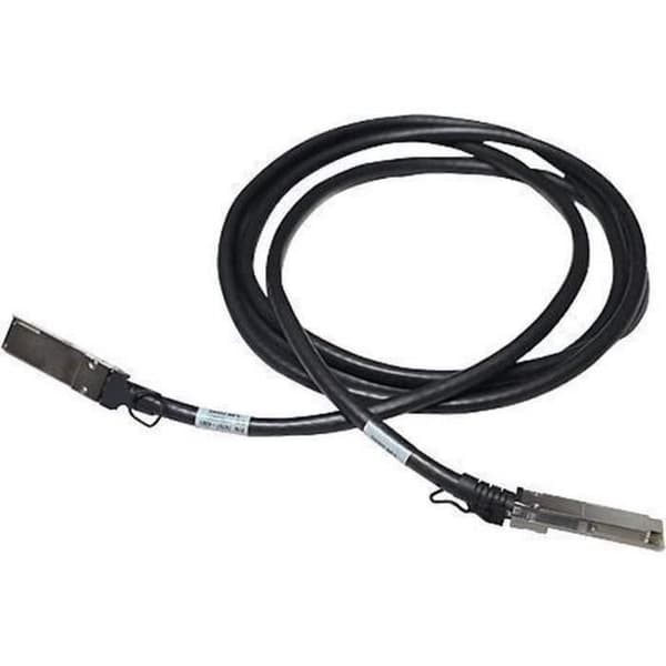 HPE nätverkskabel X242 - 5 m QSFP+ - för nätverksenhet, switch - QSFP+ nätverk - 5 Gb/s- USED