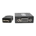 Miniatyrbild 4 av 4: HDMI till VGA-adapter - Tripp Lite - 1920x - Med ljud - För Ultrabook och stationär dator - Svart