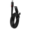 Miniatyrbild 4 av 4: CROSSCALL USB-kabel - Micro-USB typ B (M) 2,01,2 m platt - 0,09 kg - Svart och röd