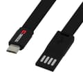 Miniatyrbild 1 av 4: CROSSCALL USB-kabel - Micro-USB typ B (M) 2,01,2 m platt - 0,09 kg - Svart och röd