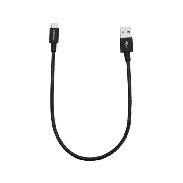 Verbatim 48866 USB-kabel - 0,3 m - USB A till Micro-USB A - Svart