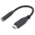 Miniatyrbild 1 av 4: Ljudadapterkabel - Digitus - AK-300321-002-S - USB-C™ hane - 3.5 mm hona - 20 cm