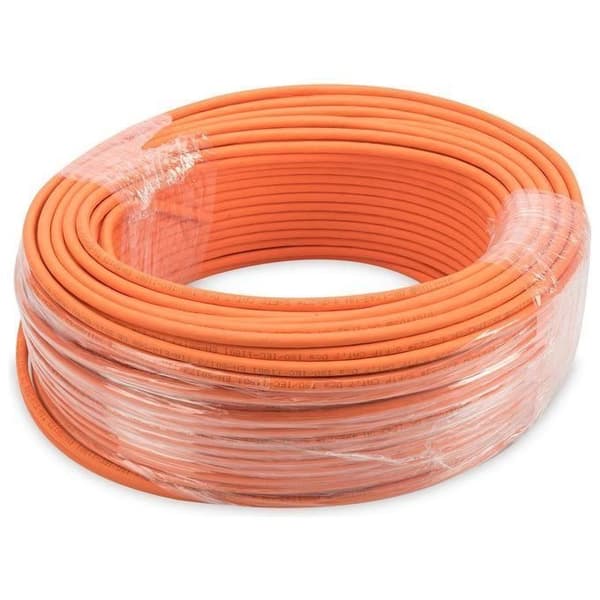 DIGITUS 50 m Cat 7 Nätverkskabel - S-FTP (PiMF) Simplex - BauPVO Dca - LSZH Halogenfri - 1200 MHz Koppar AWG 23-1 - PoE-kompatibel