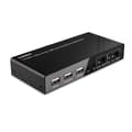 Miniatyrbild 2 av 3: Lindy 2 Port KVM Switch HDMI 4K60, USB 2.0 - Audio Schaltet zwischen 2 HDMI PCs from einer einzigen Konsole (Tastatur,