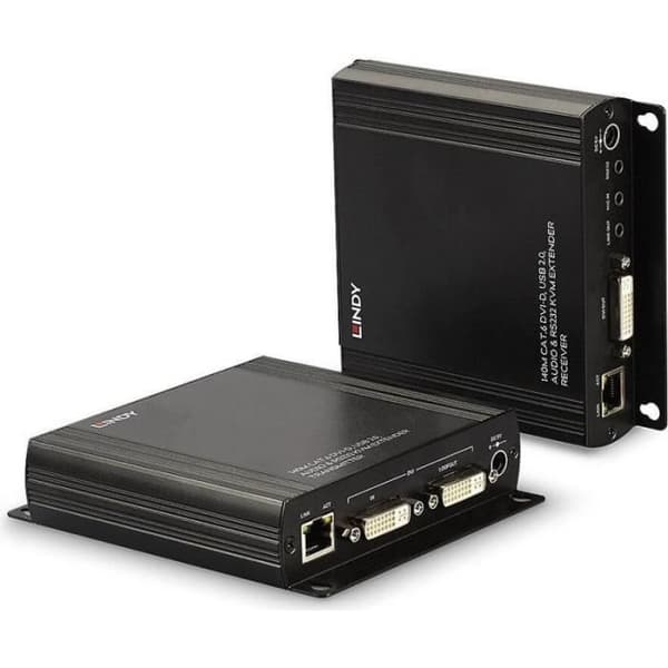 Lindy - Video-/Audio-/USB-/serielles Verlängerungskabel - über CAT 6 - bis zu 140 m () - 39245