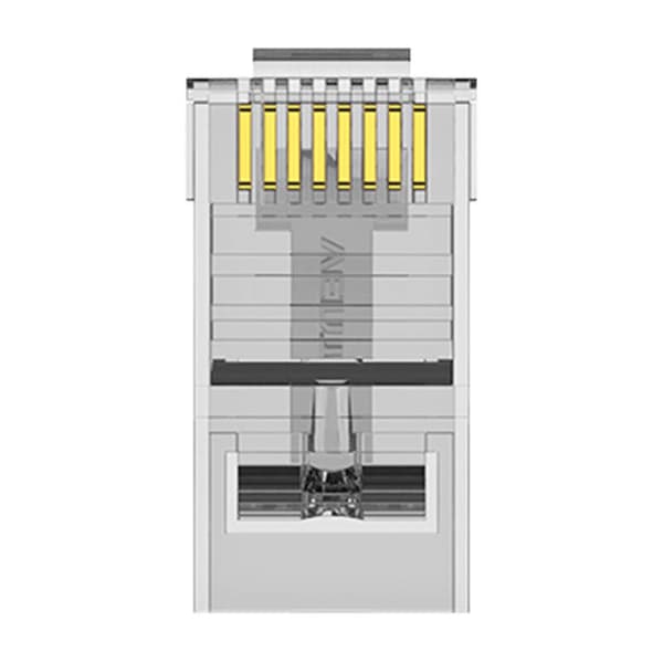 Stik RJ45 CAT6 UTP Connector Vention IDDR0-100 Transparent 100 stk.