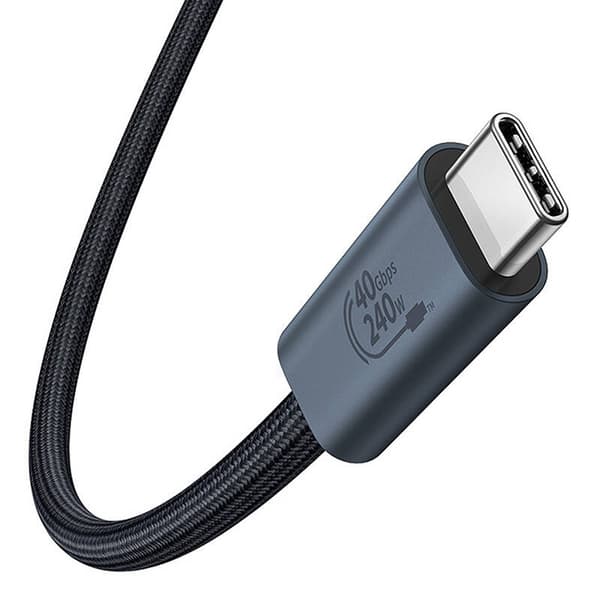 Hurtiglading USB-C Baseus Flash 240W 1m (svart)
