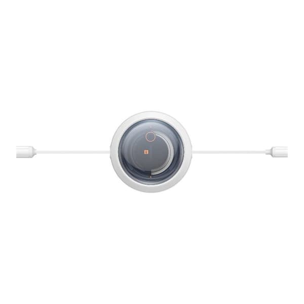 Hurtigopladningskabel 3i1 Baseus Free2Draw USB-C til USB-C/Lightning/Micro 100W, 1,1m (hvid)