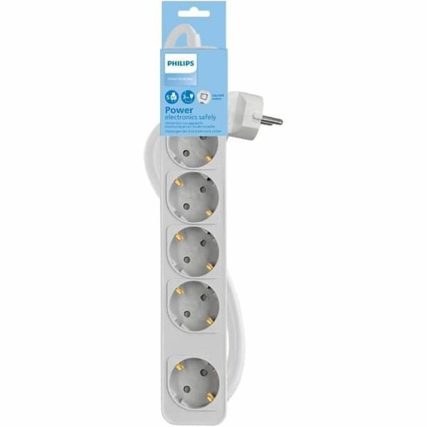 Jatkorasia - 5 pistoketta kytkimellä Philips CHP2154W/10