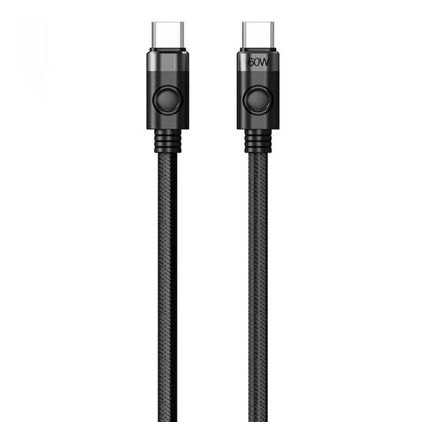 Orico 60W USB-C til USB-C ladekabel (svart)