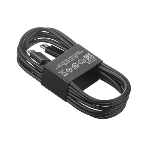 USB-C till Type-C-kabel, snabbladdning, 3A, 1,8m - Samsung - Svart