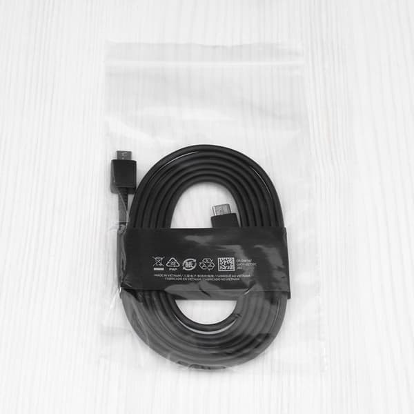 USB-C till Type-C-kabel, snabbladdning, 3A, 1,8m - Samsung - Svart