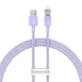 Pikkukuva 3 / 11: Pikalatauskaapeli Baseus USB-A - Lightning Explorer Series 1m 2.4A (violetti)