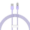 Pikkukuva 4 / 11: Pikalatauskaapeli Baseus USB-A - Lightning Explorer Series 1m 2.4A (violetti)