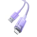 Pikkukuva 5 / 11: Pikalatauskaapeli Baseus USB-A - Lightning Explorer Series 1m 2.4A (violetti)