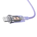 Pikkukuva 7 / 11: Pikalatauskaapeli Baseus USB-A - Lightning Explorer Series 1m 2.4A (violetti)