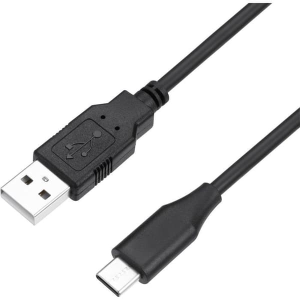 Perixx USB-kabel USB 2.0 USB-A hane, USB-C® hane 1 m svart 11796
