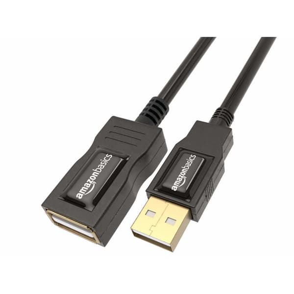 MCL USB 2.0-kabel - Typ A hane / hona - 2m