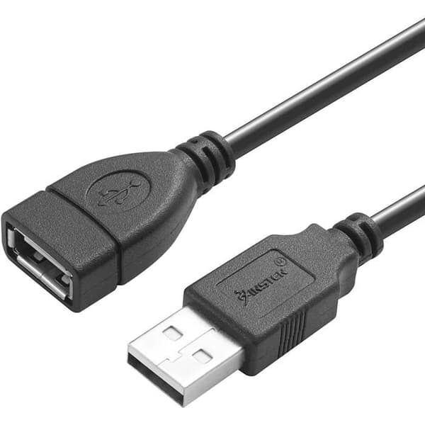 MCL USB 2.0-kabel - Typ A hane / hona - 2m