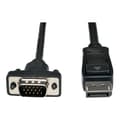 Miniatyrbild 3 av 4: Adapter - Tripp Lite - DP till VGA - 1,83 m - Aktiv - Svart