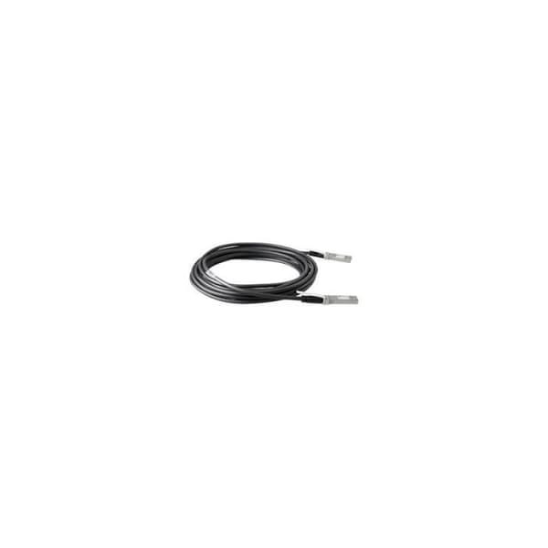 ARUBA 10Gbit/s direktanslutningskabel - SFP + (M) för SFP + (M) - 1 m - dubbelaxlig - passiv
