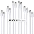 Pikkukuva 2 / 8: INF 5 kpl CTO C -datakaapelit, 1 M PD 60 W pikalatauskaapelit 5-pack