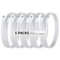 Miniatyrbilde 7 av 8: INF 5-pack CTO C datakabler, 1M PD 60W hurtigladekabler 5-pack