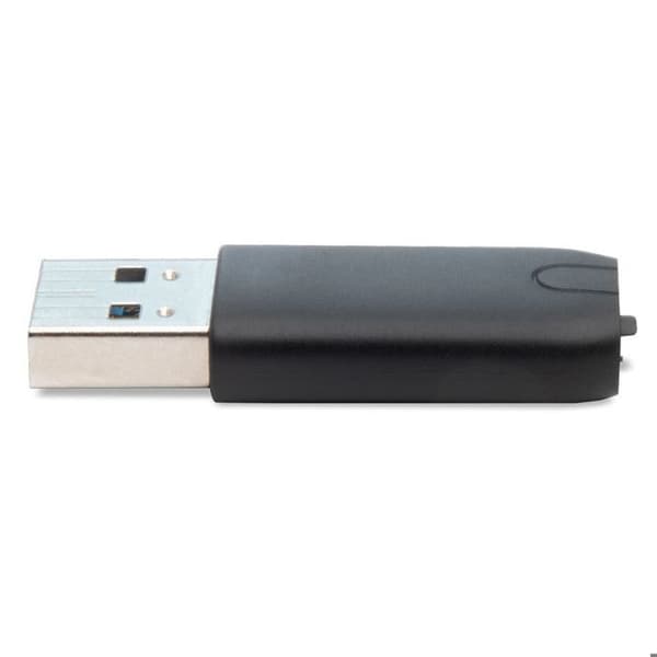 USB-C/A-adapter - CRUCIAL - Vit - 10 Gbps - Kompatibel med PC, Mac, PlayStation, Xbox