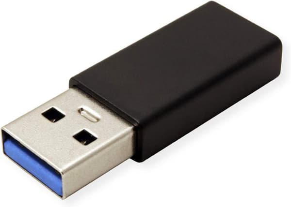 Kabel - anslutning för kringutrustning Värde USB 2.0-adapter [1x USB 3.0 hane Typ A - 1x USB-C hona]
