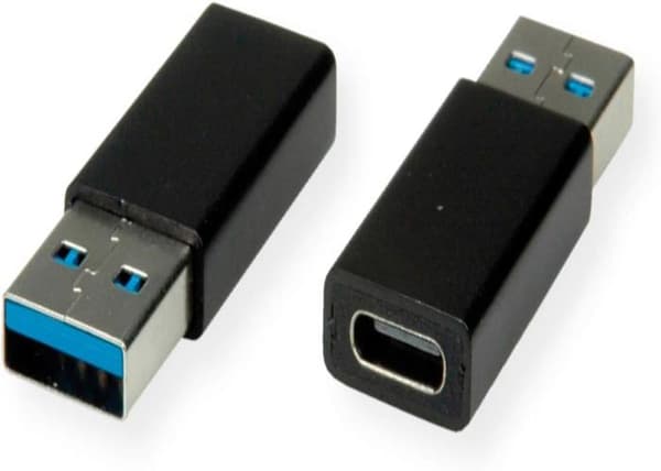 Kabel - anslutning för kringutrustning Värde USB 2.0-adapter [1x USB 3.0 hane Typ A - 1x USB-C hona]