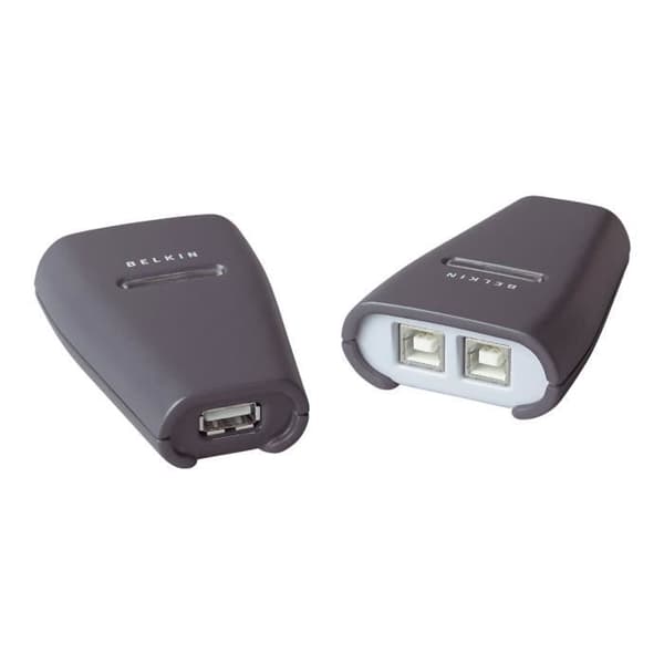 Belkin 2x1 USB Peripheral Switch USB Periferal Sharing Switch 2 x USB stationär dator
